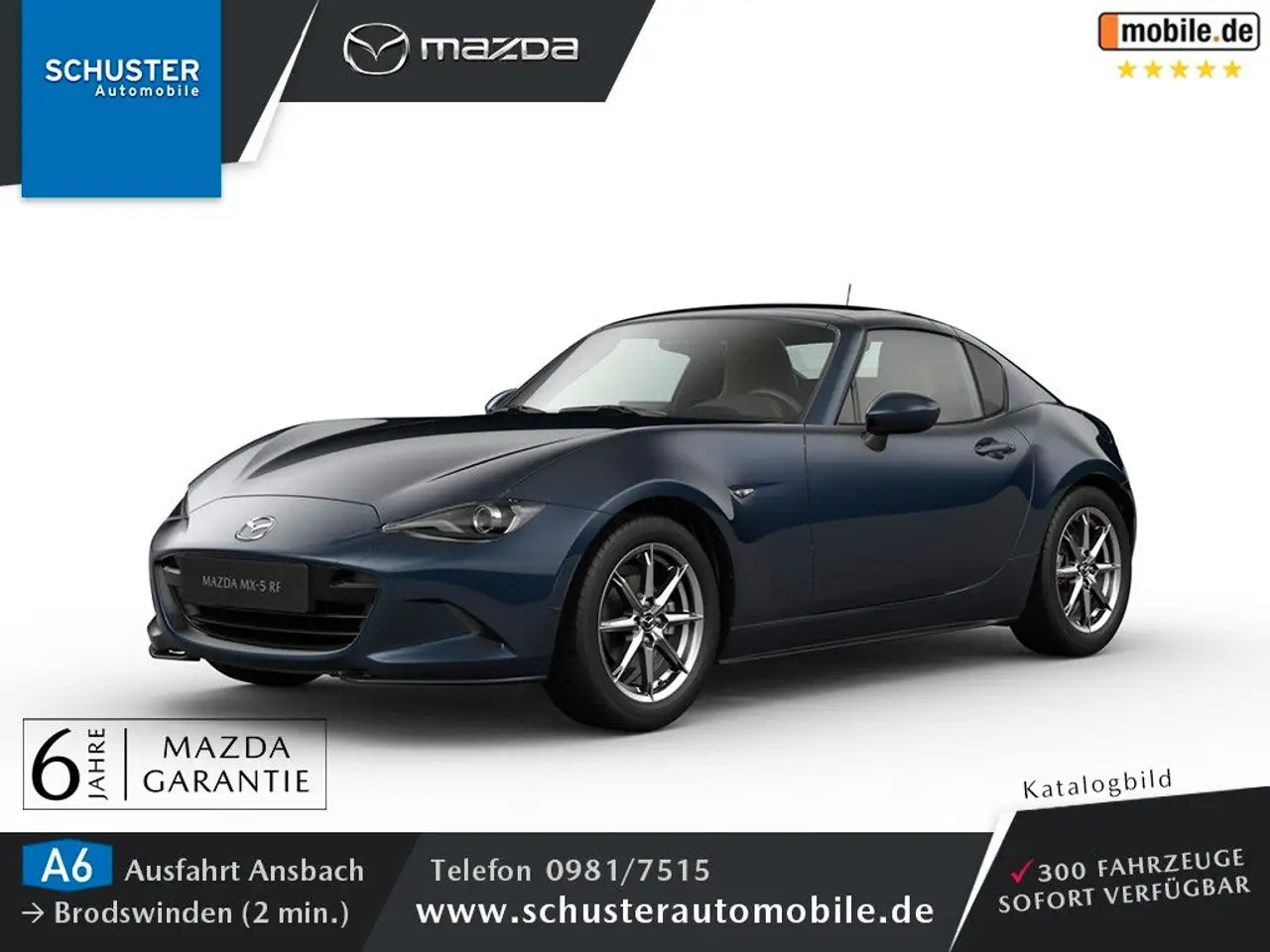 MX-5Mazda MX-5 Kazari LEDER/BOSE/MATRIX-LED/16"