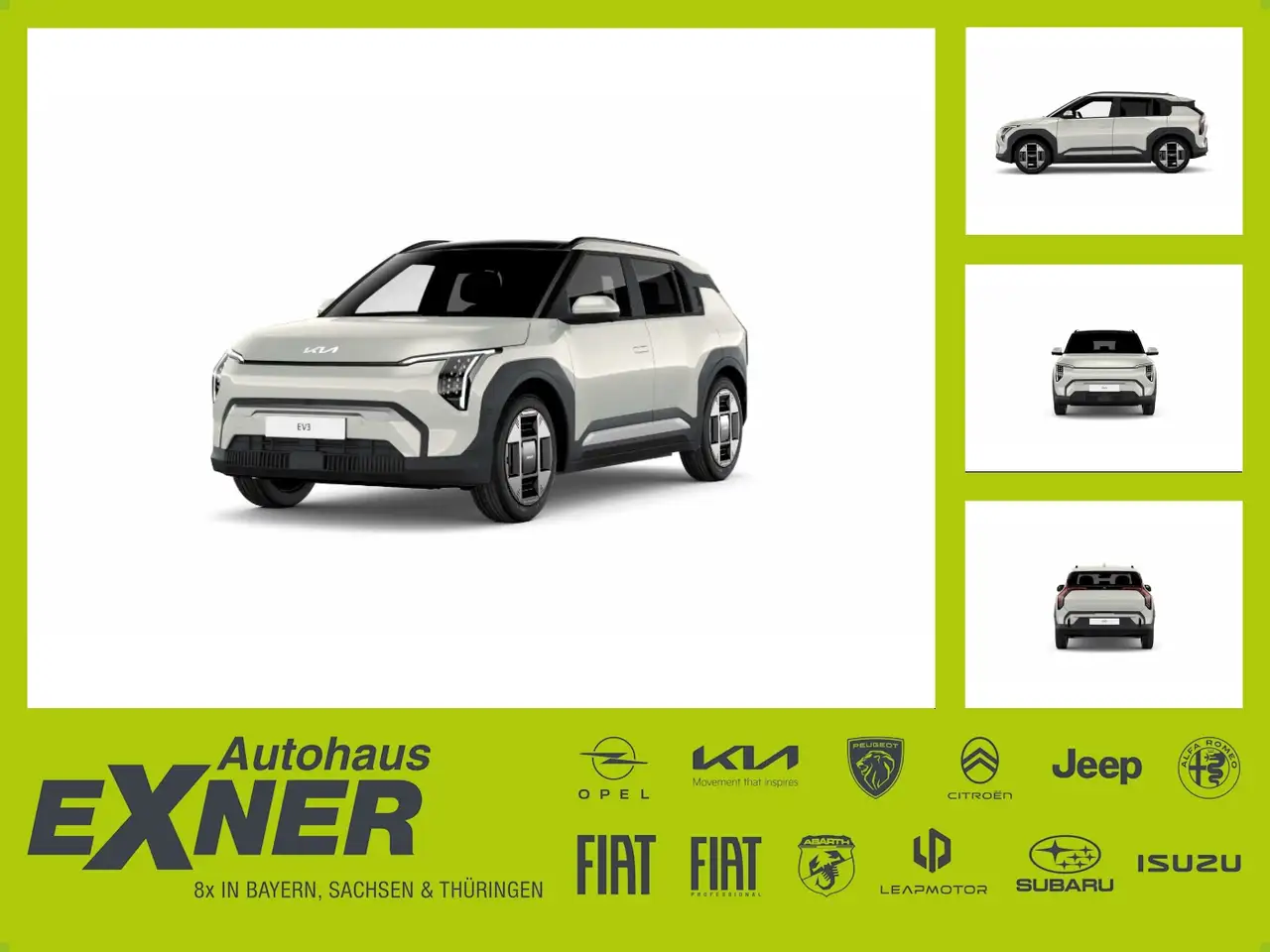 EV3Earth 58,3 kWh 360° Kamera, V2L, 19 ALU