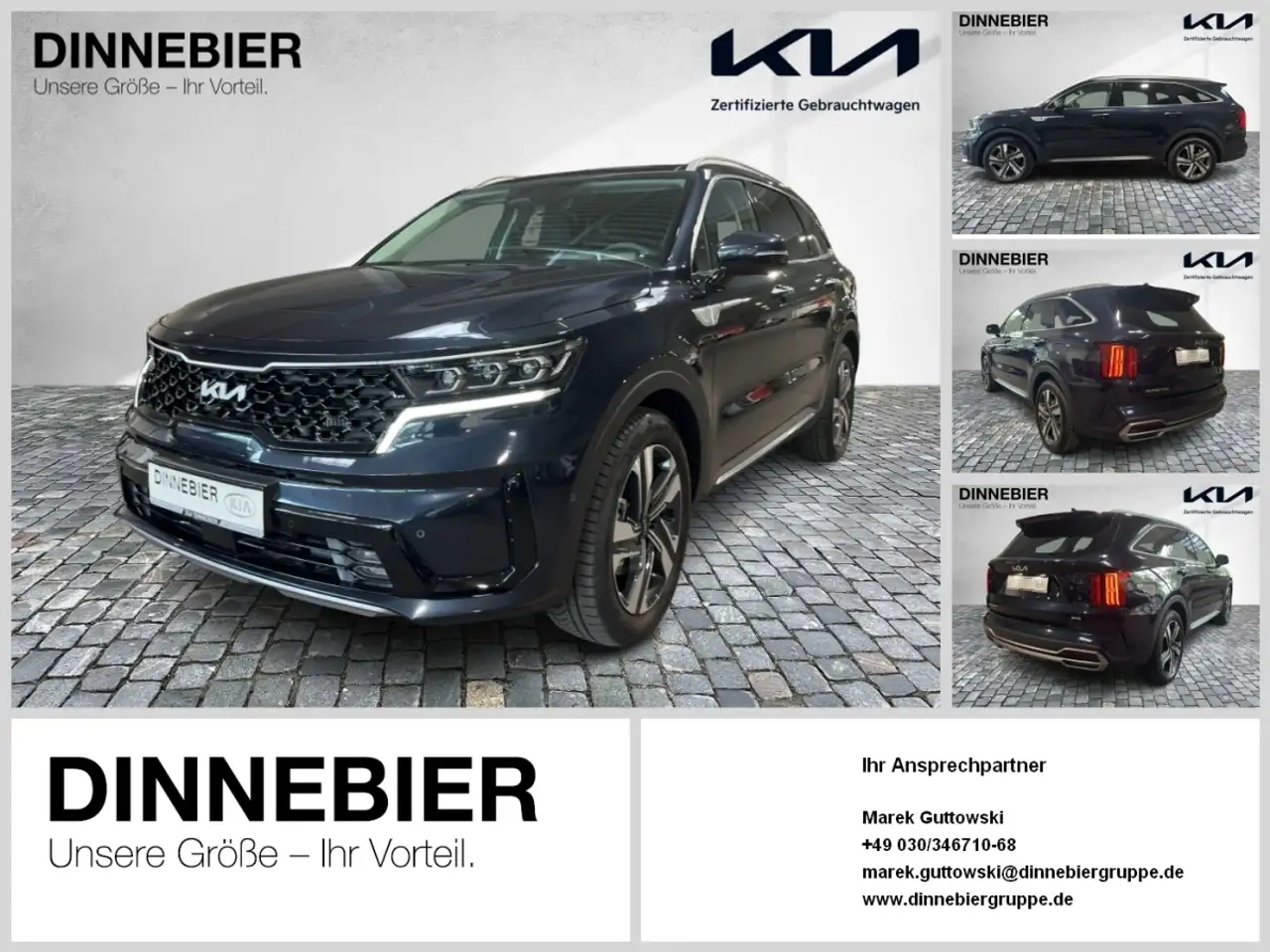 SorentoPlatinum 1.6T AWD 360°Kam*PDC*NAV*ATM*