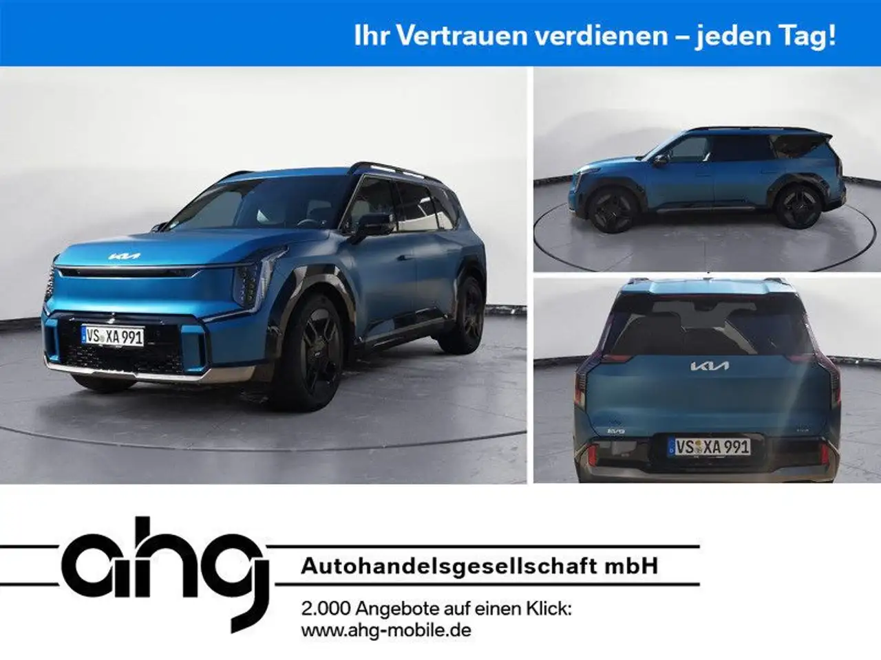 EV9GT-LINE AWD Matt-Lackierung 6-Sitzer (Relax)