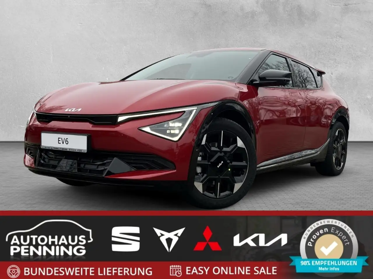 EV6PE 84 kWh EARTH / UPE: 59.940,- € / RWD NAVI ACC L