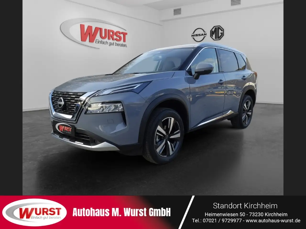 X-Trail1.5 VC-T Autom.TEKNA LED Rundumkameras WinterPaket