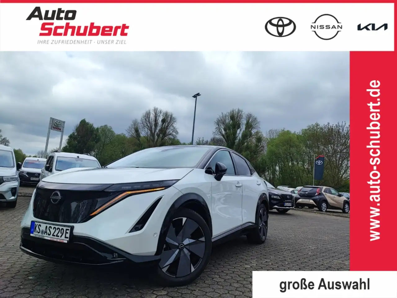 AriyaEvolve Pack 87 KWH 242PS HUD Panorama Navi 20Zoll
