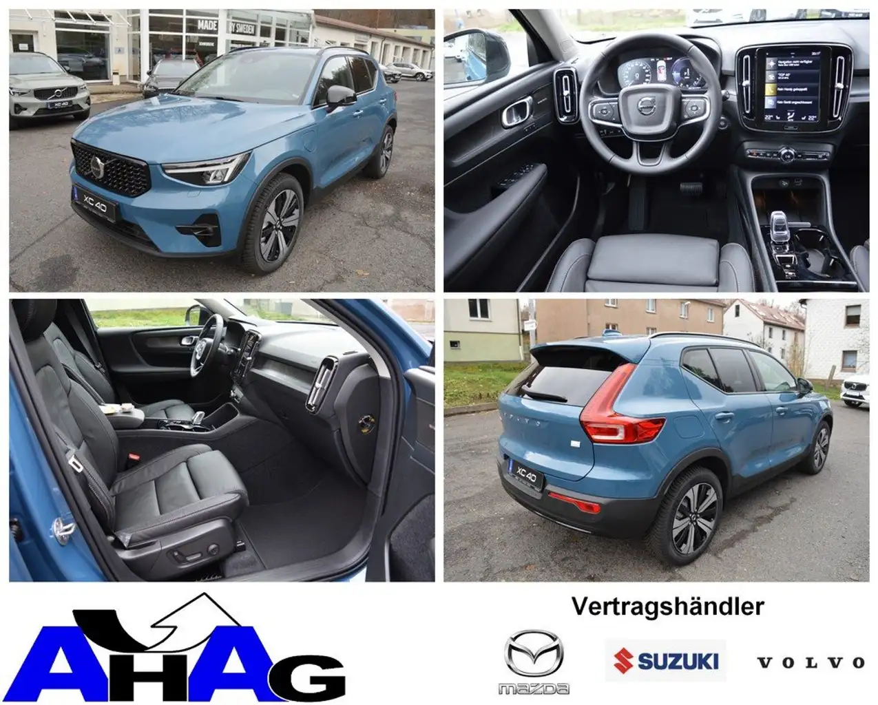 XC40T5 Recharge DKG Plus Dark *5 Pakete+H&K+Leder*