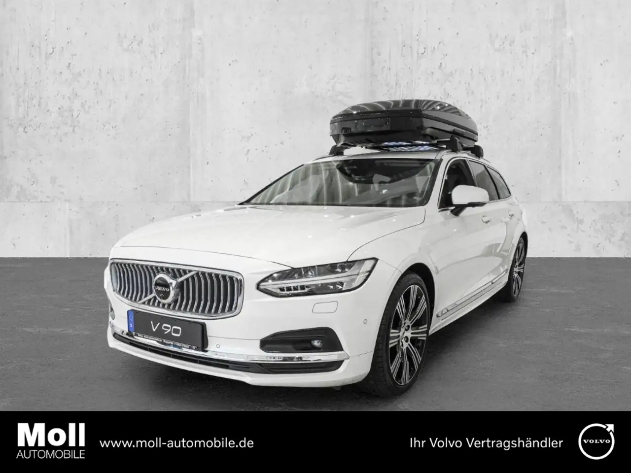 V90B4 Diesel Plus Bright Leder Standh. LED