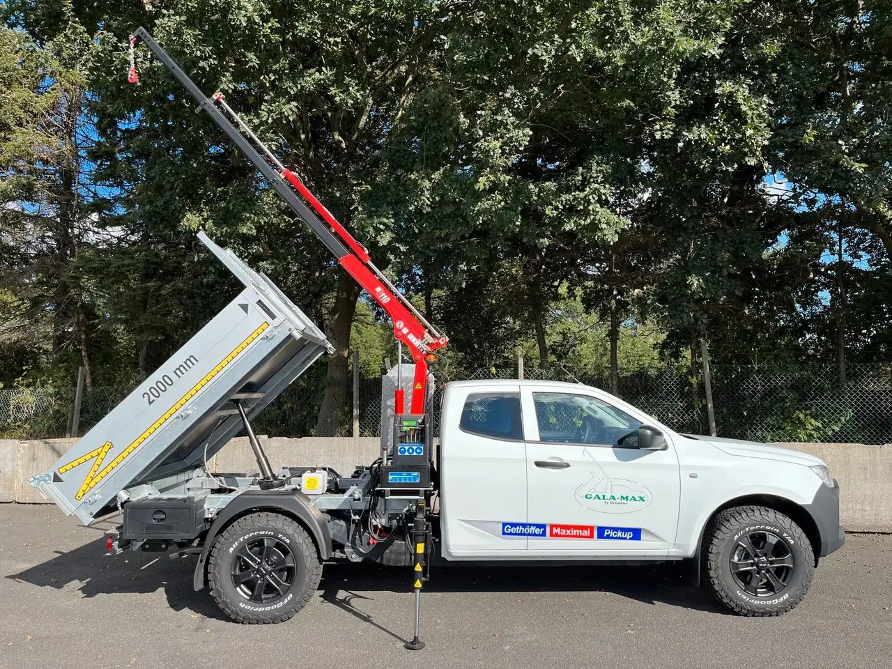 D-MaxSpace Cab L AT BIG-MAX L2 Kipper und Kran