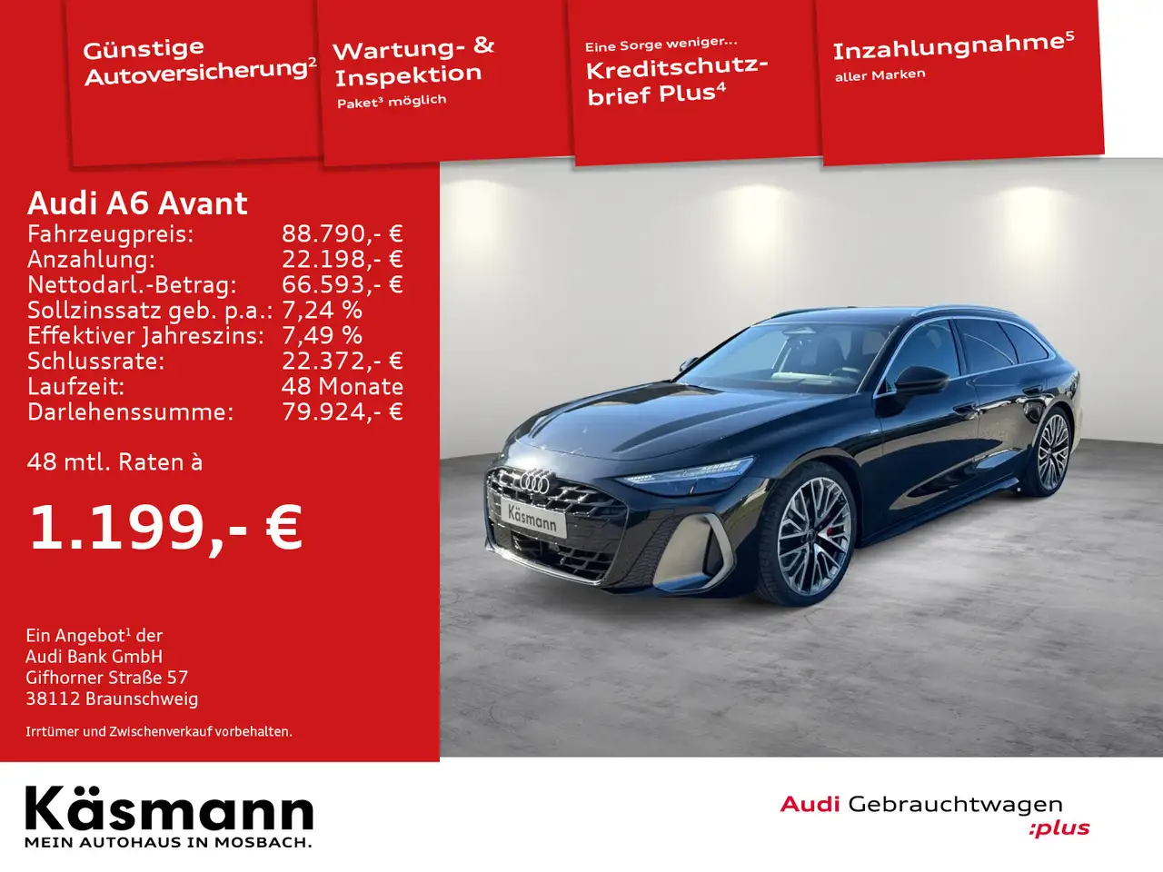 A6TFSI quattro 2xS line PANO B&O