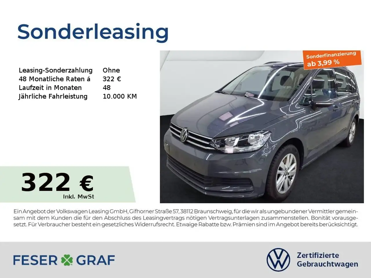 TouranComfortline 1.5 TSI Navi SiHz DigiCockpit 7-Sitzer