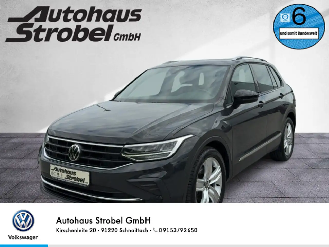 Tiguan2.0 TDI DSG "UNITED" ab 3,99% ACC Einpark