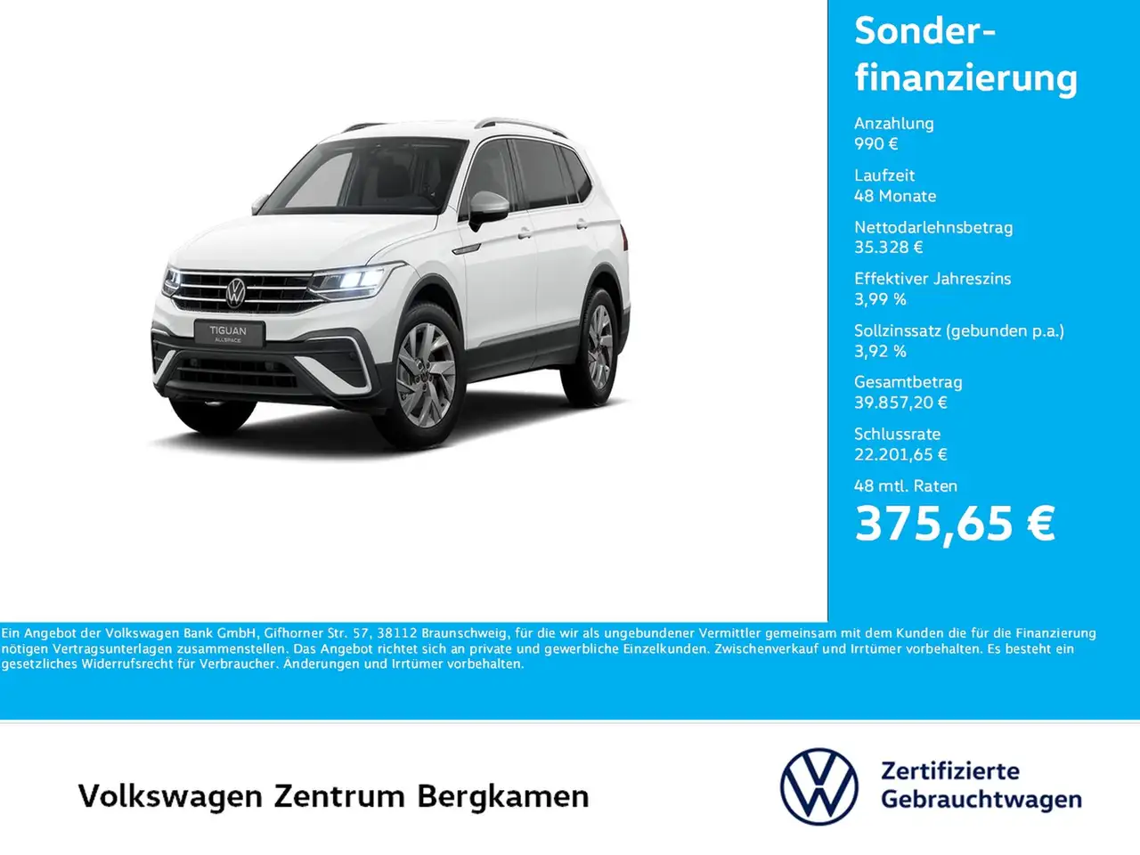 Tiguan Allspace1.5 LIFE 7SITZE AHK ACC LM18 NAVI