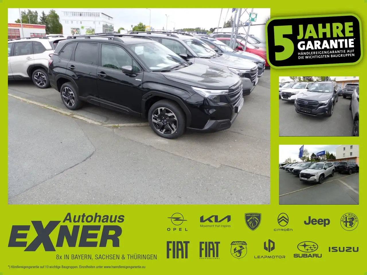 Forester2.0ie - viele Farben am Lager !!