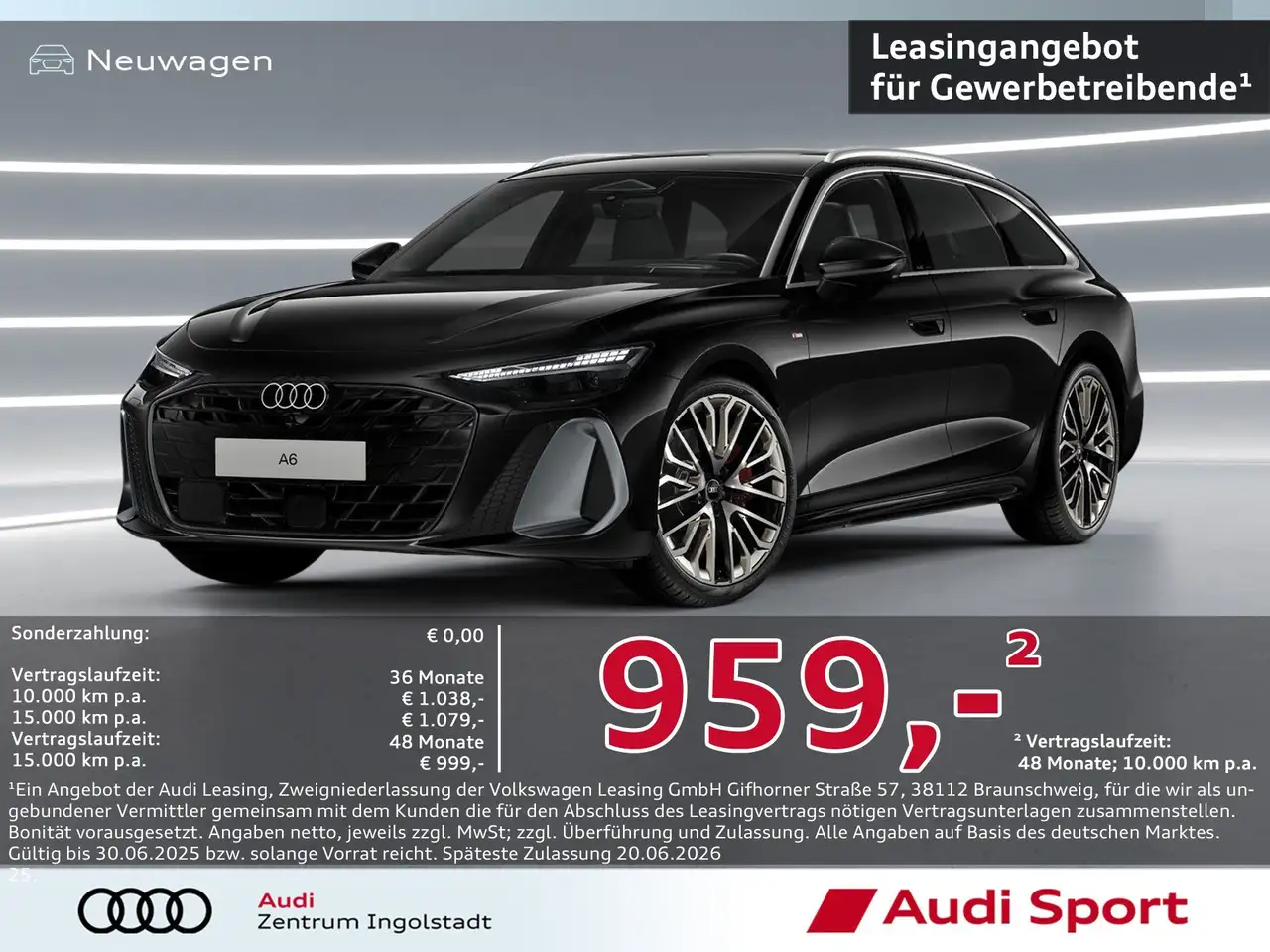 A6Avant TFSI quattro S tronic UPE 105.860,-