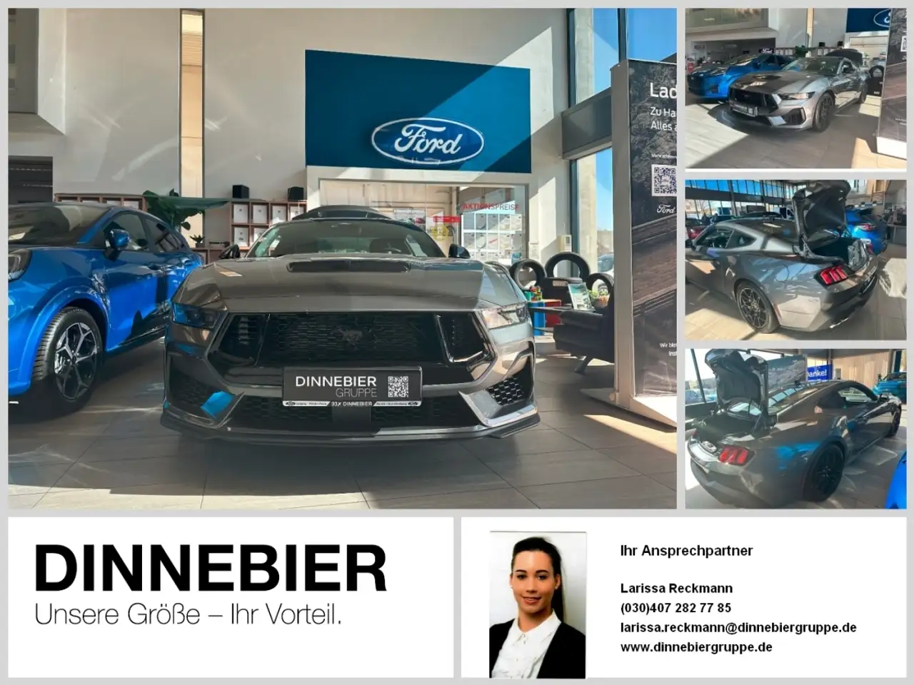 MustangGT COUPE 5.0 LED+Kamera+Navigation
