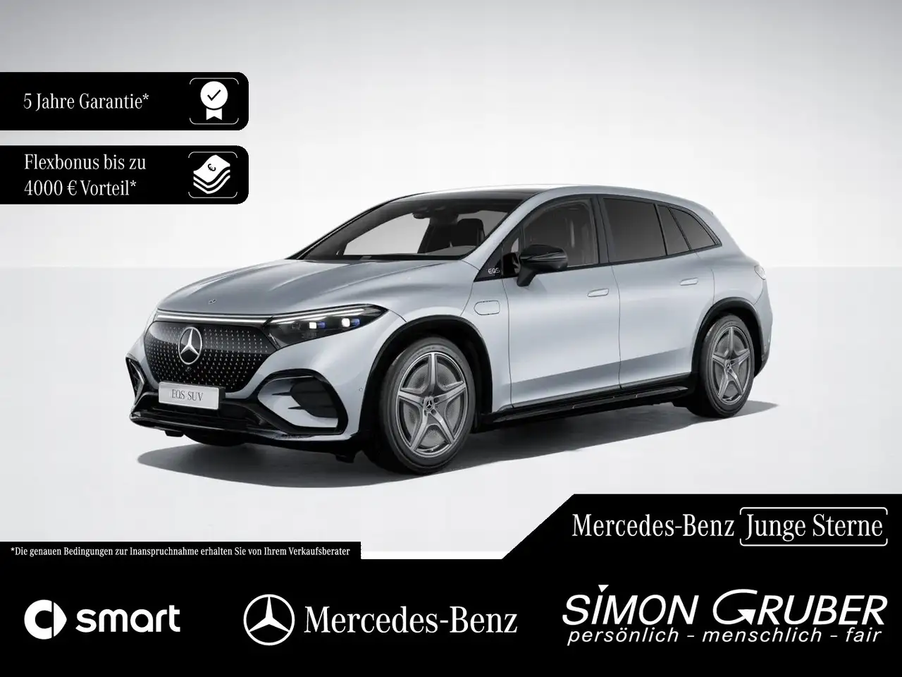 EQS SUVEQS 580 4M SUV AMG Pano Hyper Airmat AHK 7Sitze