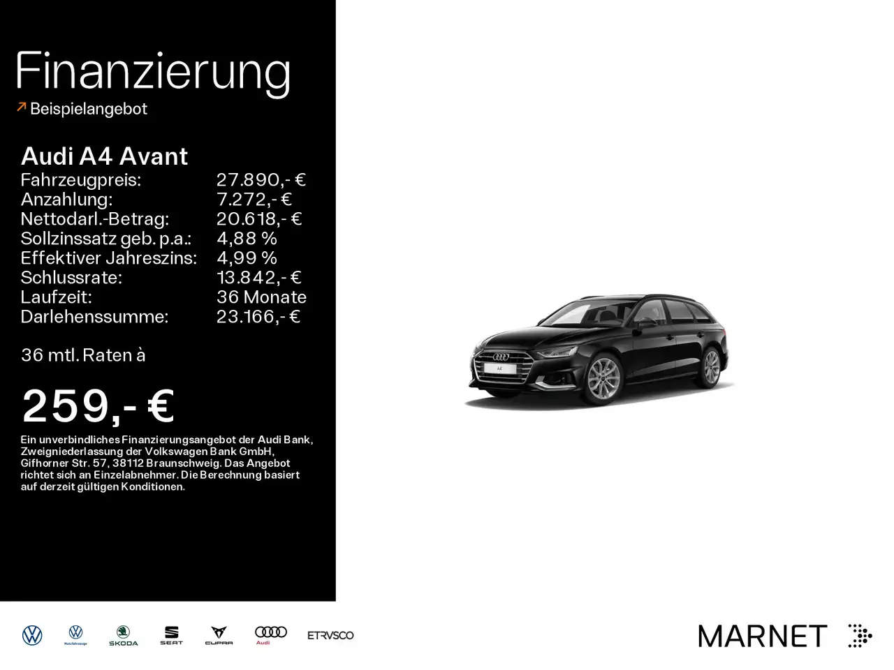 A4Advanced 40 TDI*Navi*Alu*PDC*Audi Conne