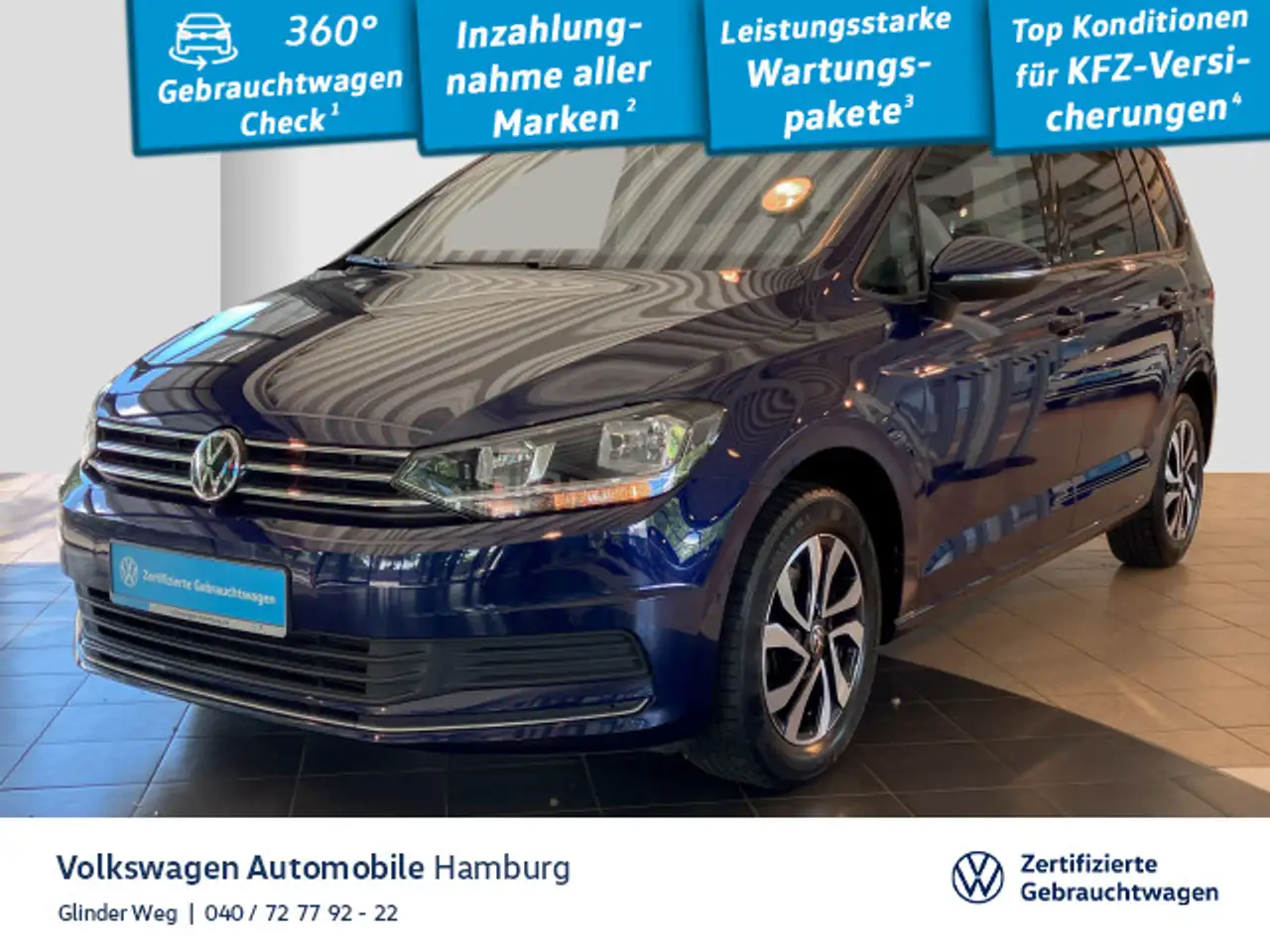 Touran1.5 TSI DSG Active Standheizung Ganzjahre