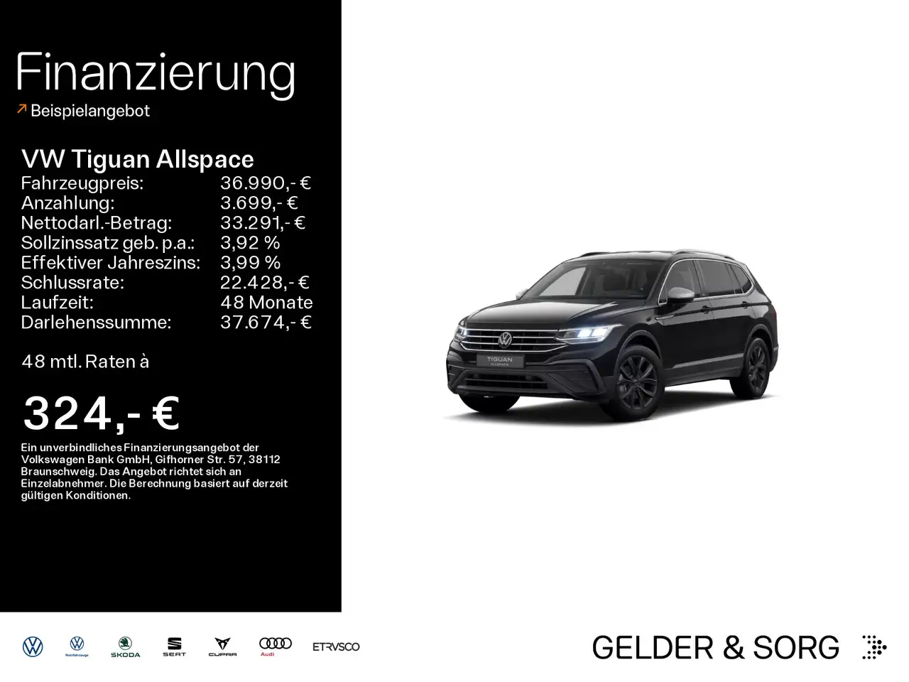 Tiguan AllspaceLife 1.5 TSI 7Sitze*AHK*Digital