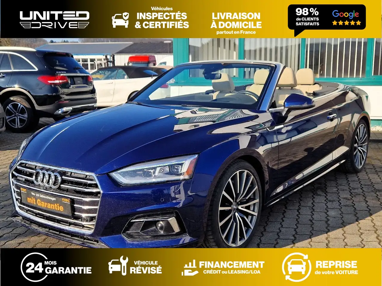 A5Cabrio 45TFSI Auto quattro 252ch