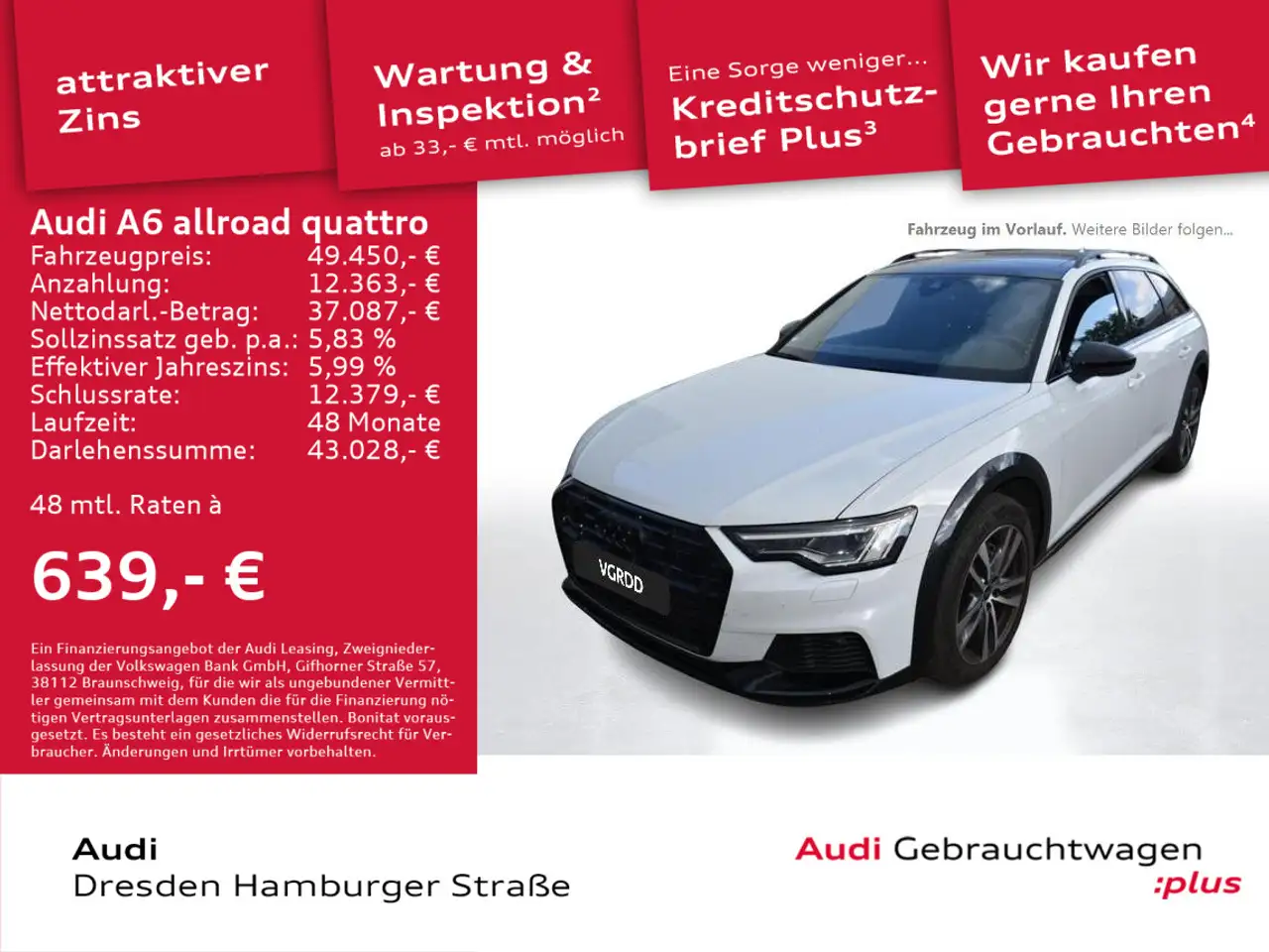 A6 allroadA6 allroad 45TDI quat. Matrix Pano Standhz. AHZV