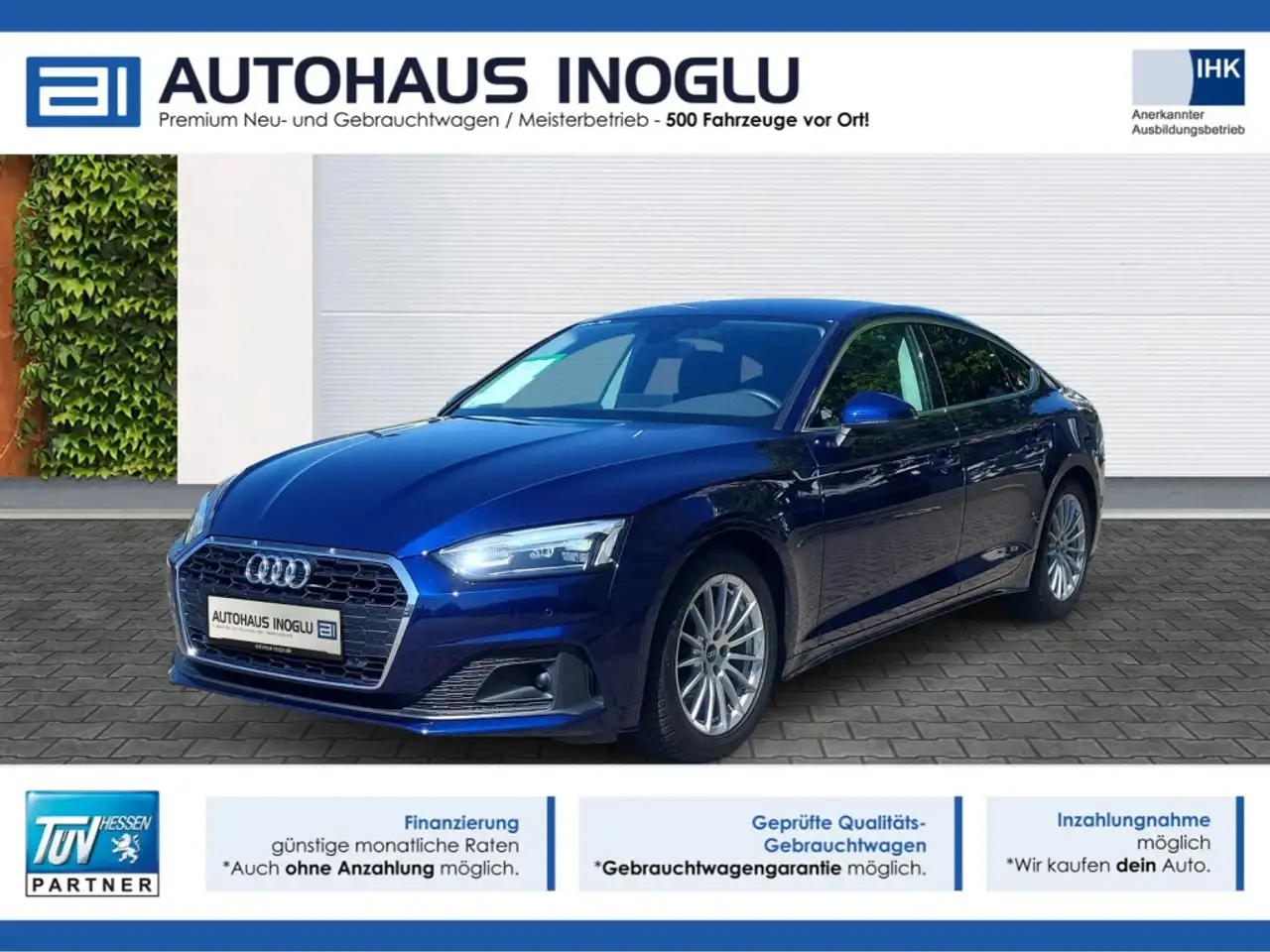 A535 Sportback S tronic Navi+LED+SHZ+R-Kam+ACC+