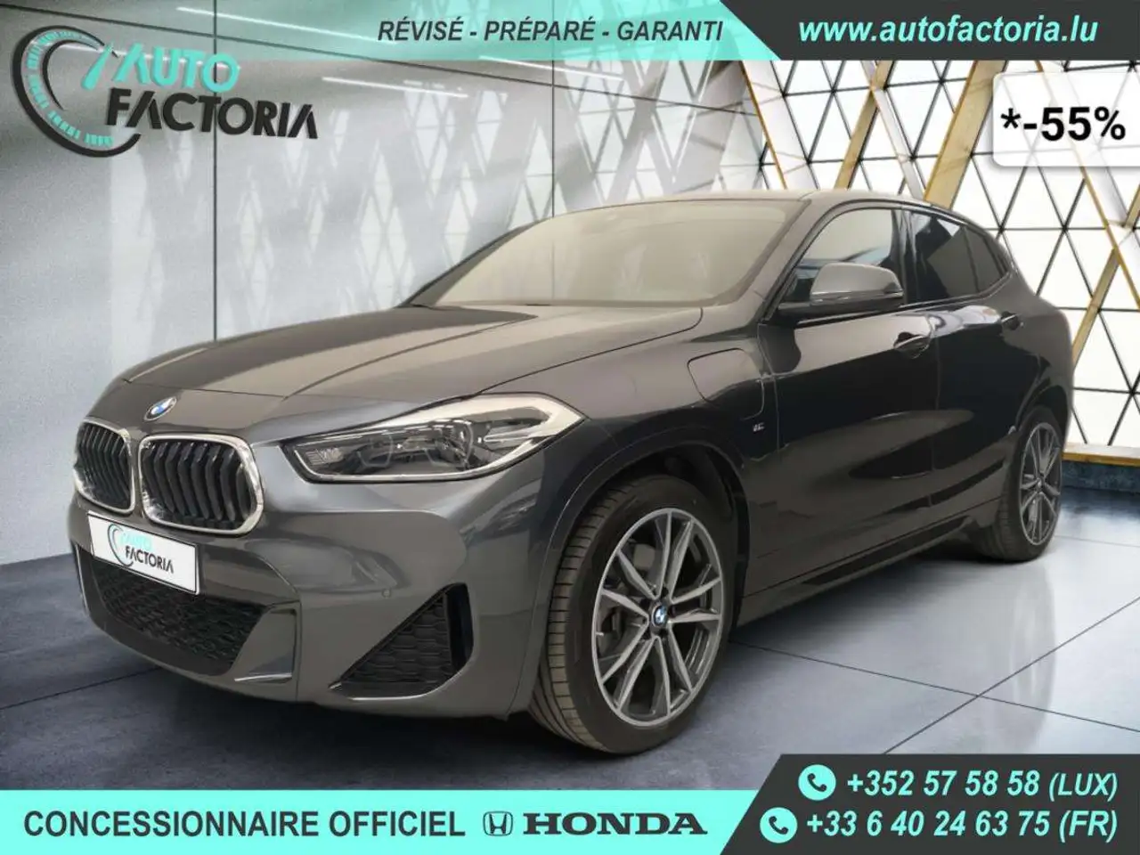 X2-55% 25E HYB 220cv BVA 4x4 M SPORT +GPS+CAM+Option