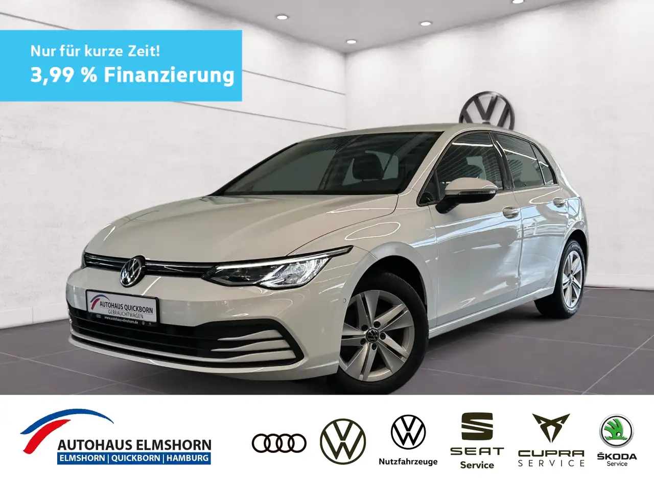 GolfLife 1.5 TSI NAVI APP ACC KEYLESS SPUR PARK