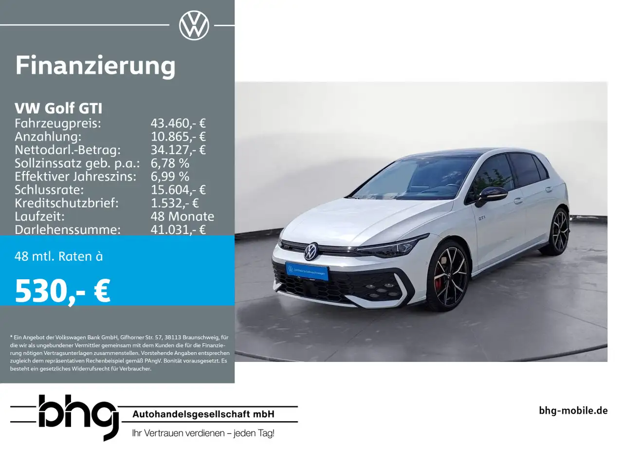 Golf GTI2.0 TSI DSG