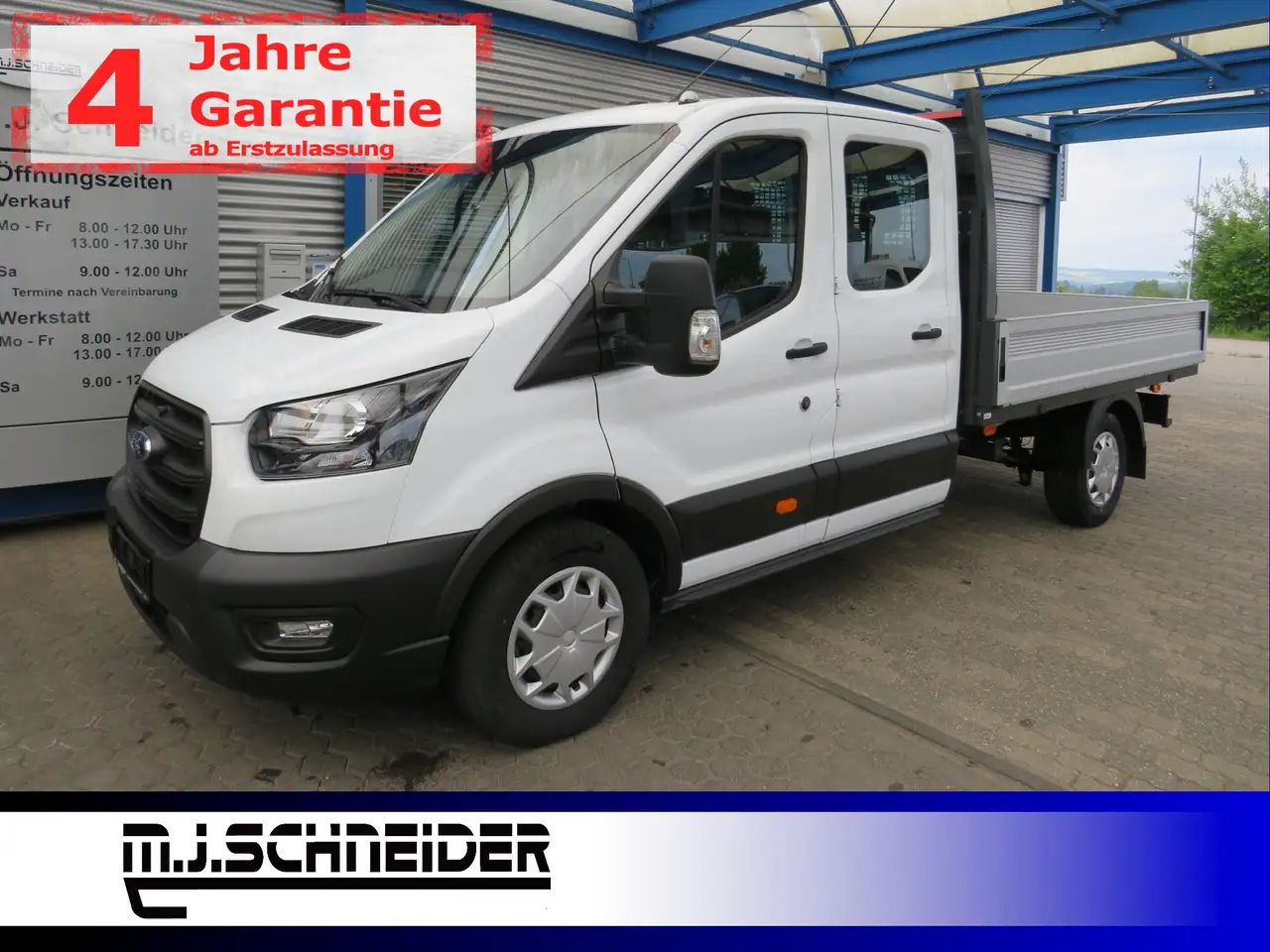 TransitPritsche 350 L3 DoKa Trend Klima 7 Sitze Garantie