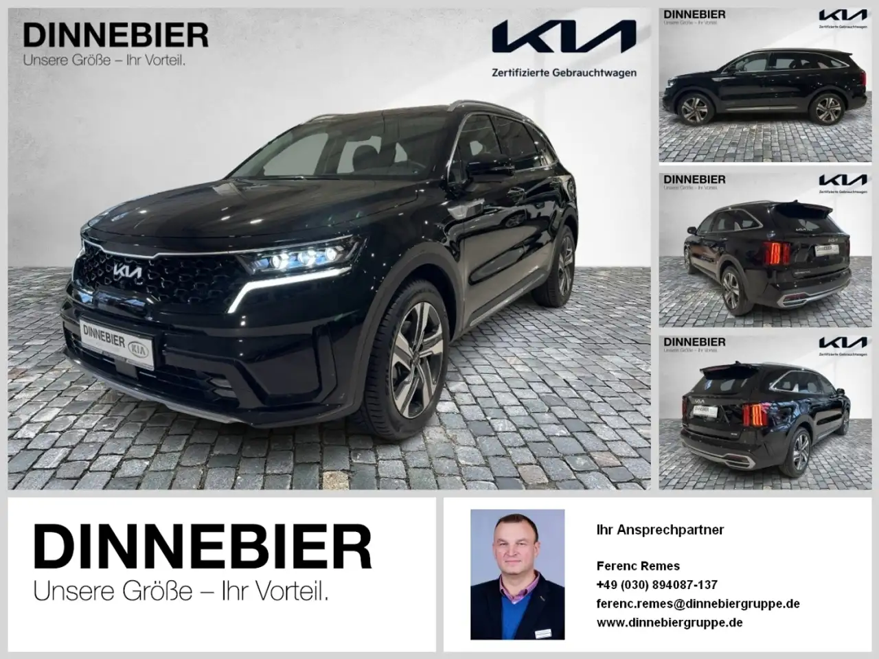 Sorento1.6T HEV Platinum AWD+360°+Glasdach