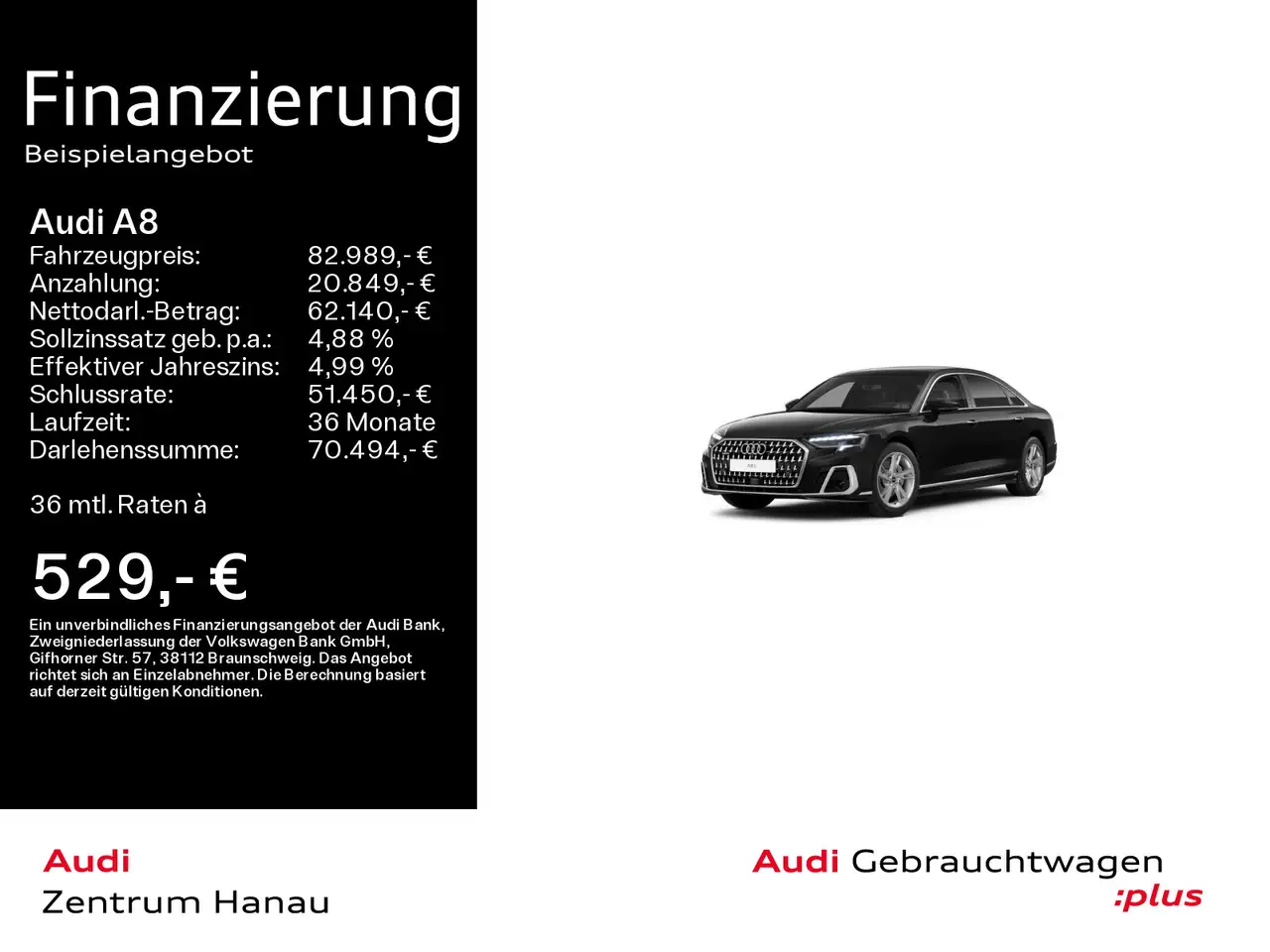 A8L 50 TDI quattro*NAVI-PLUS*HUD*LEDER*PANO*STH