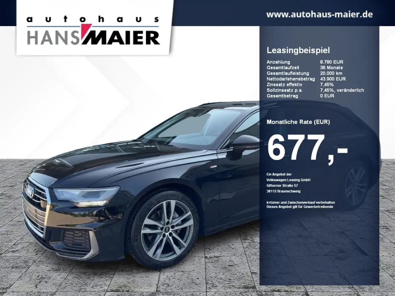 A6Avant TDI quattro AHK ACC S-Line Navi Leder
