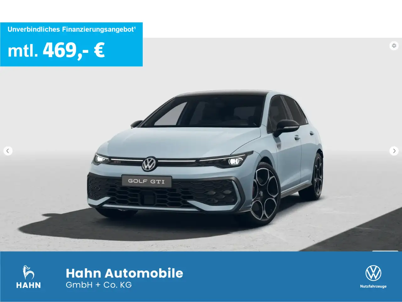 Golf GTI2,0 l TSI OPF 265 PS DSG