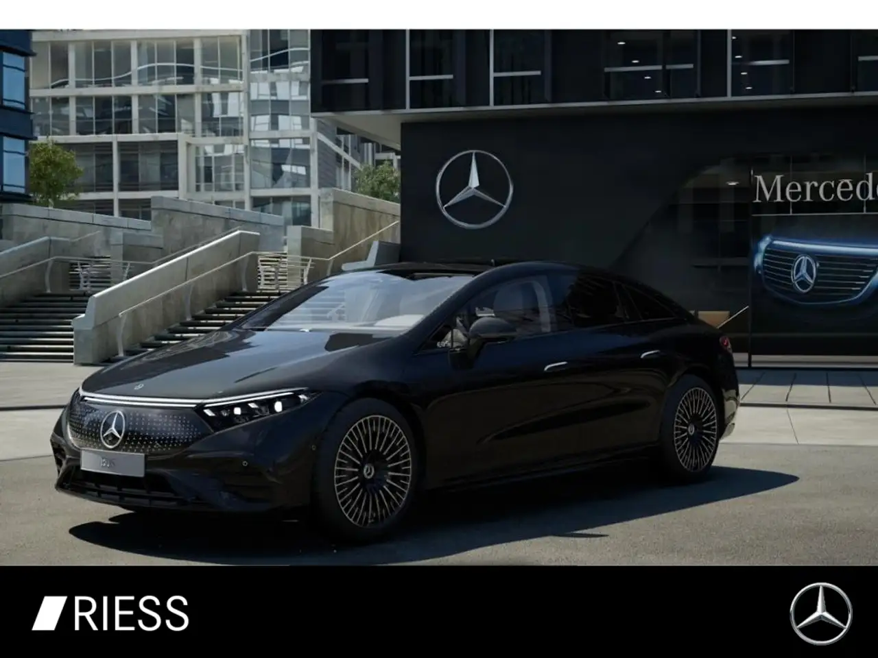 EQS450+ AMG Sport Night Distr AHK Hyper HUD Burmes