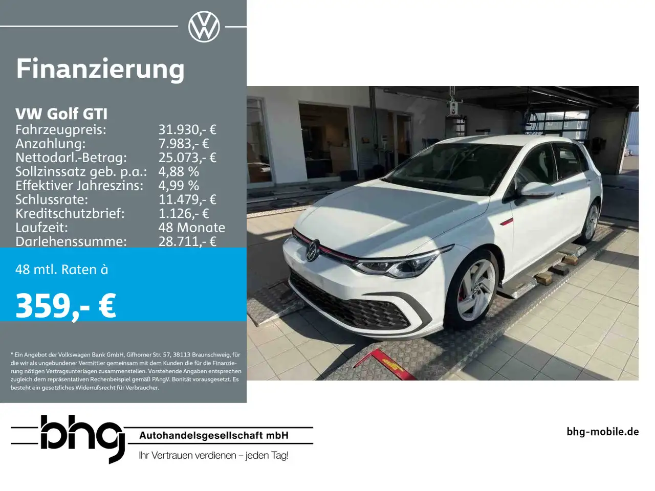 Golf GTI2.0 TSI DSG
