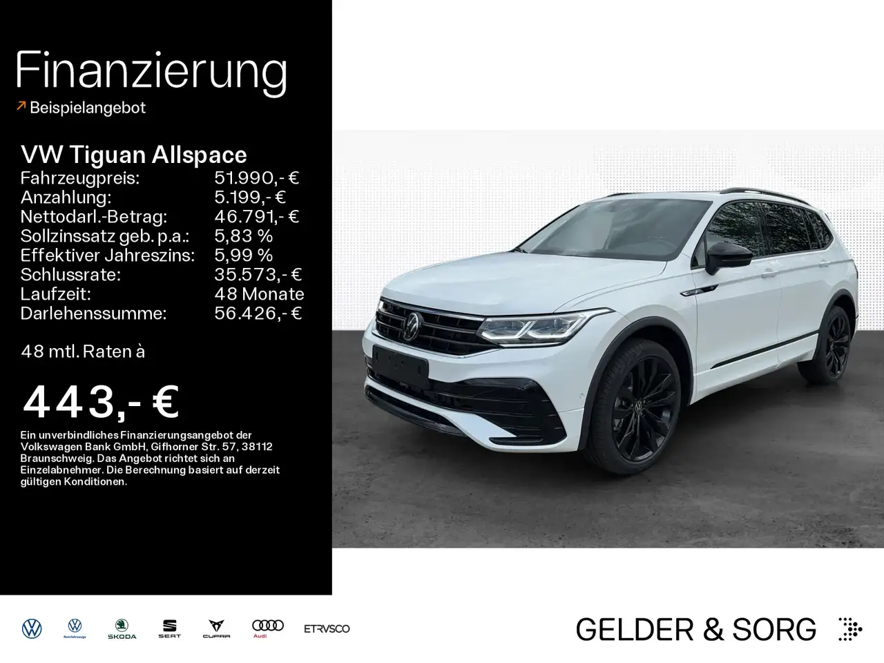 Tiguan AllspaceR-Line TDI 20Z*360°*AHK*Panorama