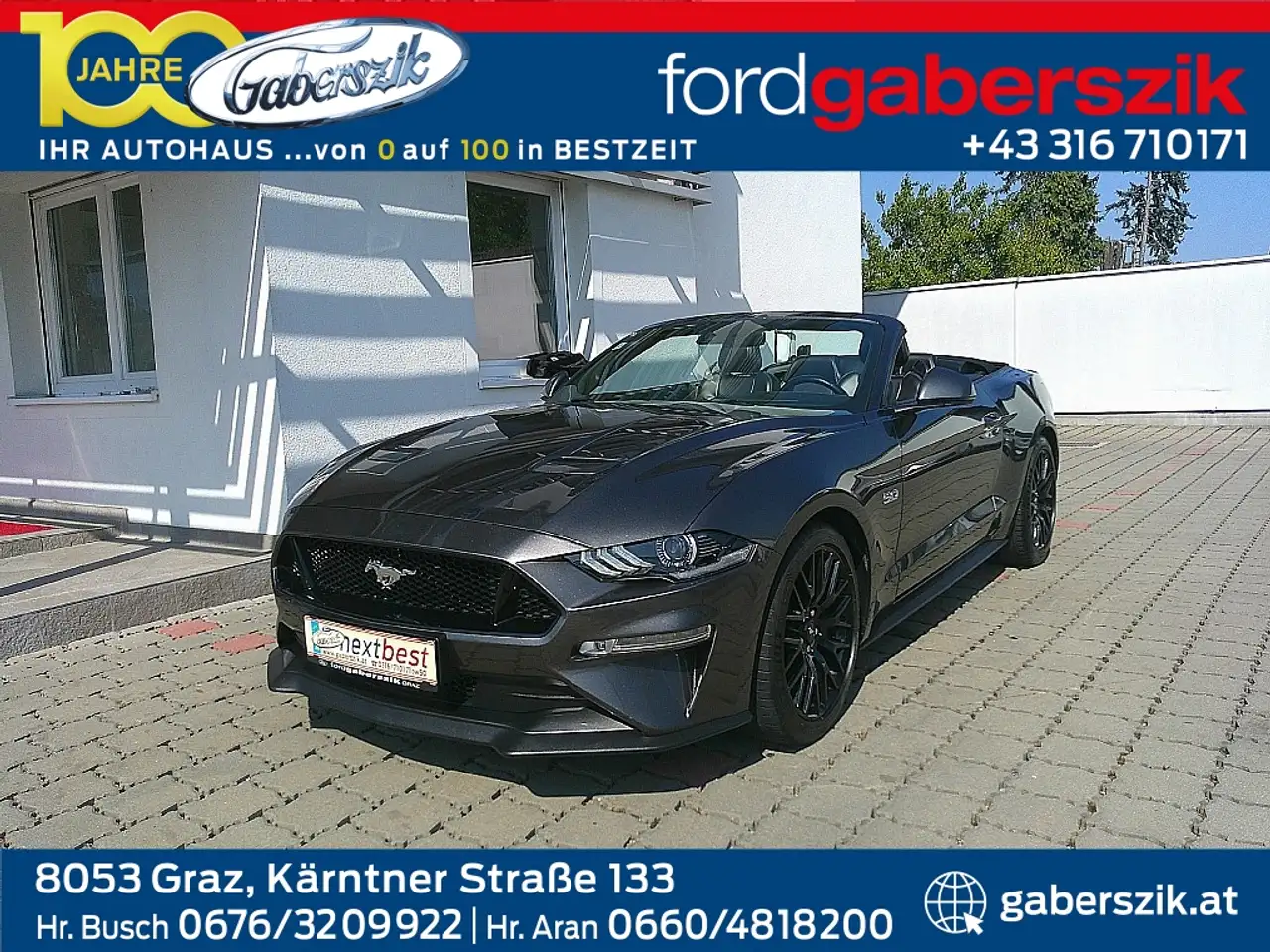 Mustang5,0 Ti-VCT V8 GT Cabrio