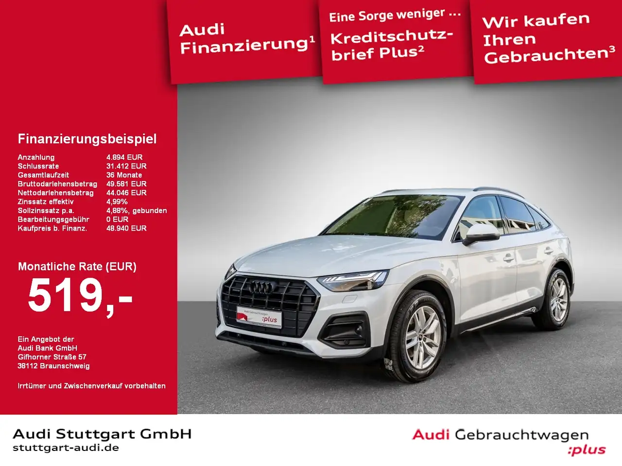 Q5Sportback advanced 40 TDI Air Akustikglas ACC