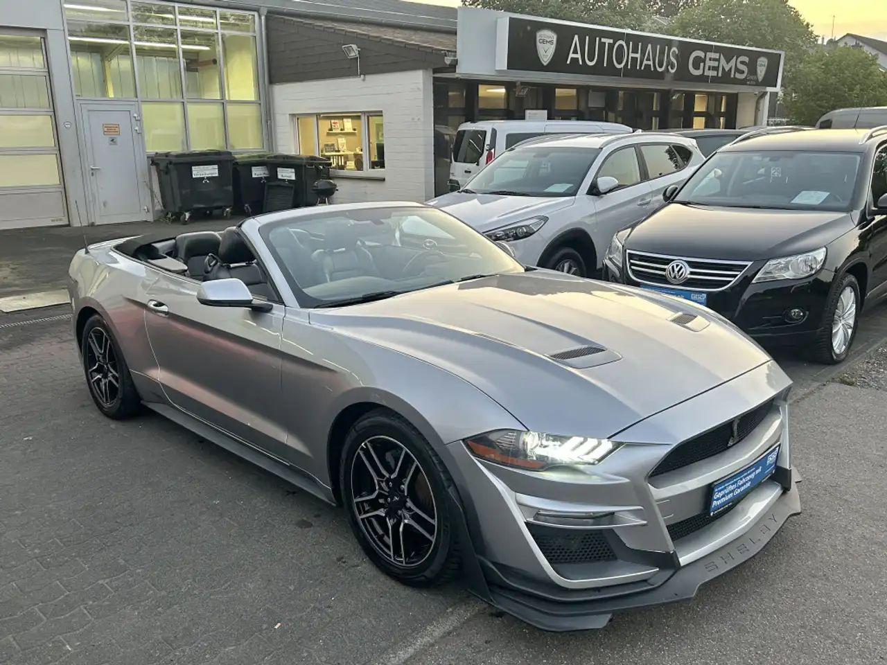 MustangConvertible Leder LED CarPlay Temp