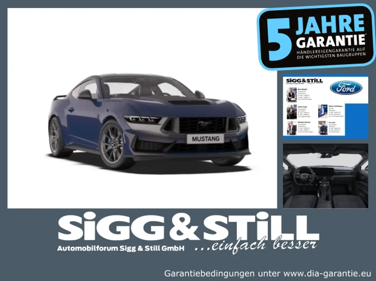 MustangCoupe Dark Horse 5.0l NAVI*IACC*B&O*SBL