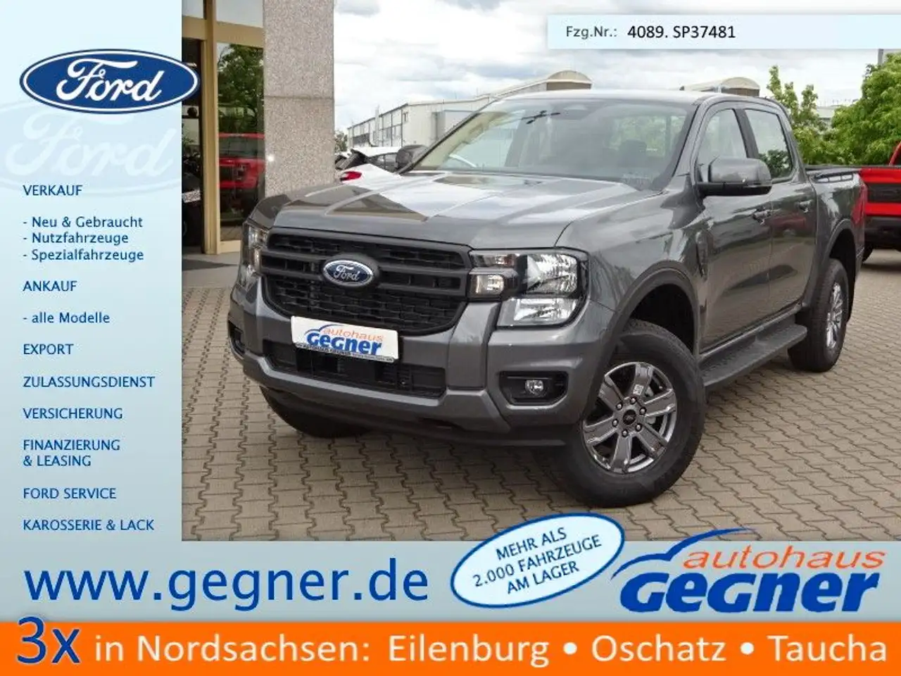 Ranger2.0L EcoBlue XLT DoKa AHK WiPa Kam ACC