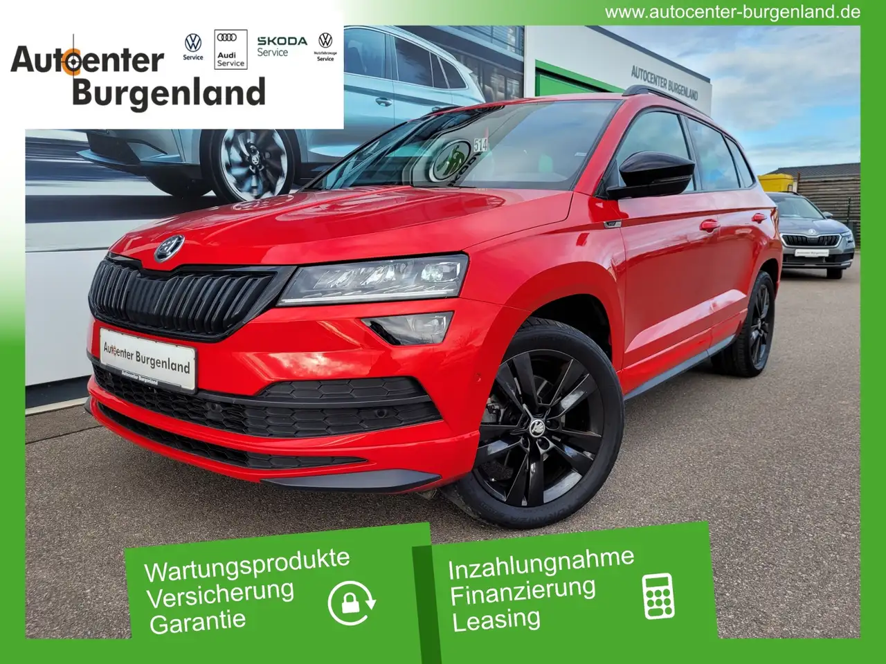 Karoq2.0 TDI 4x4 SPORTLINE NAVI, LED, SCHEIBENHEI, KLI