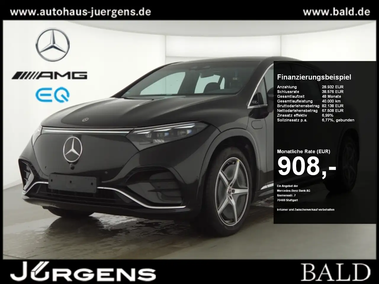 EQS SUVEQS 580 SUV 4M AMG/Hyperscreen/Pano/AHK/Burm4D