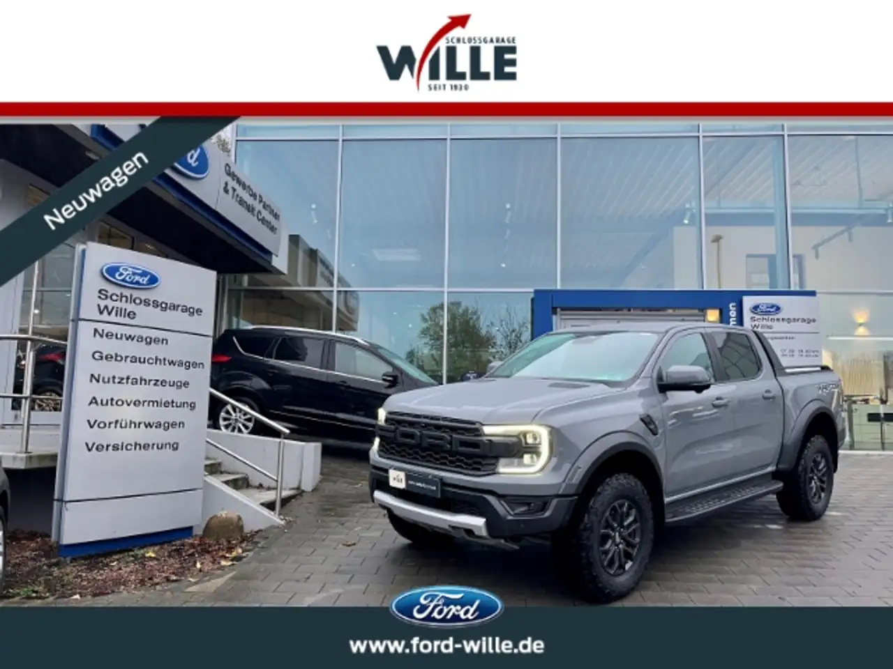 RangerRaptor e-4WD Doka 3.0 Raptor-Paket, el. Rollo, B&O