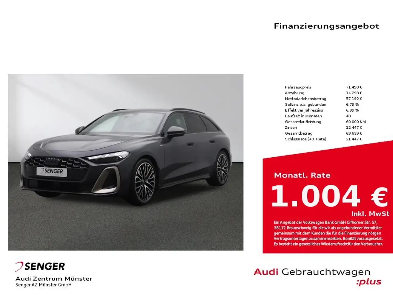 A5Avant TDI quattro 150 kW S line B&O Kamera