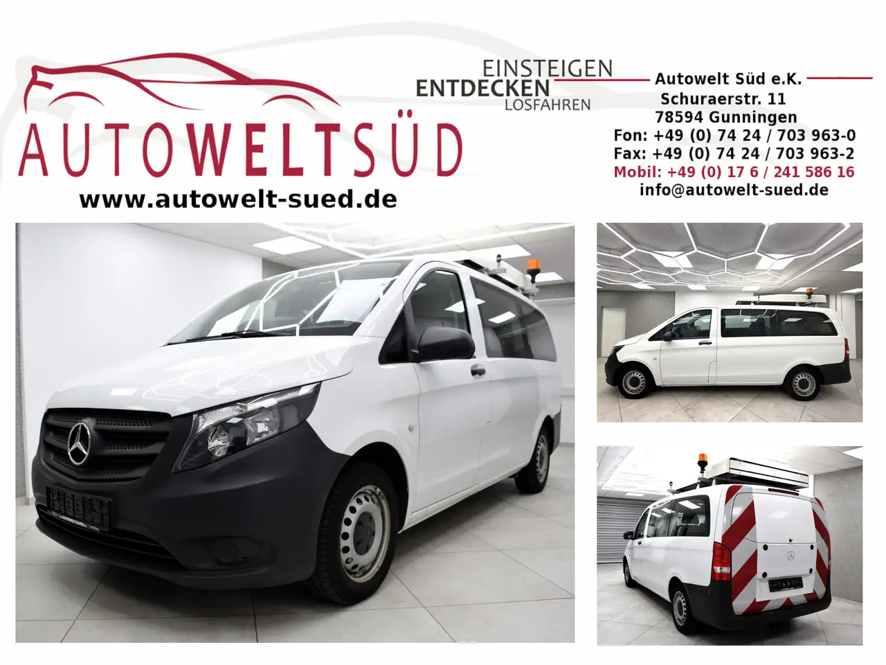 VitoTourer Pro Lang 111 BlueTec 8Sitzer Klima Tempomat