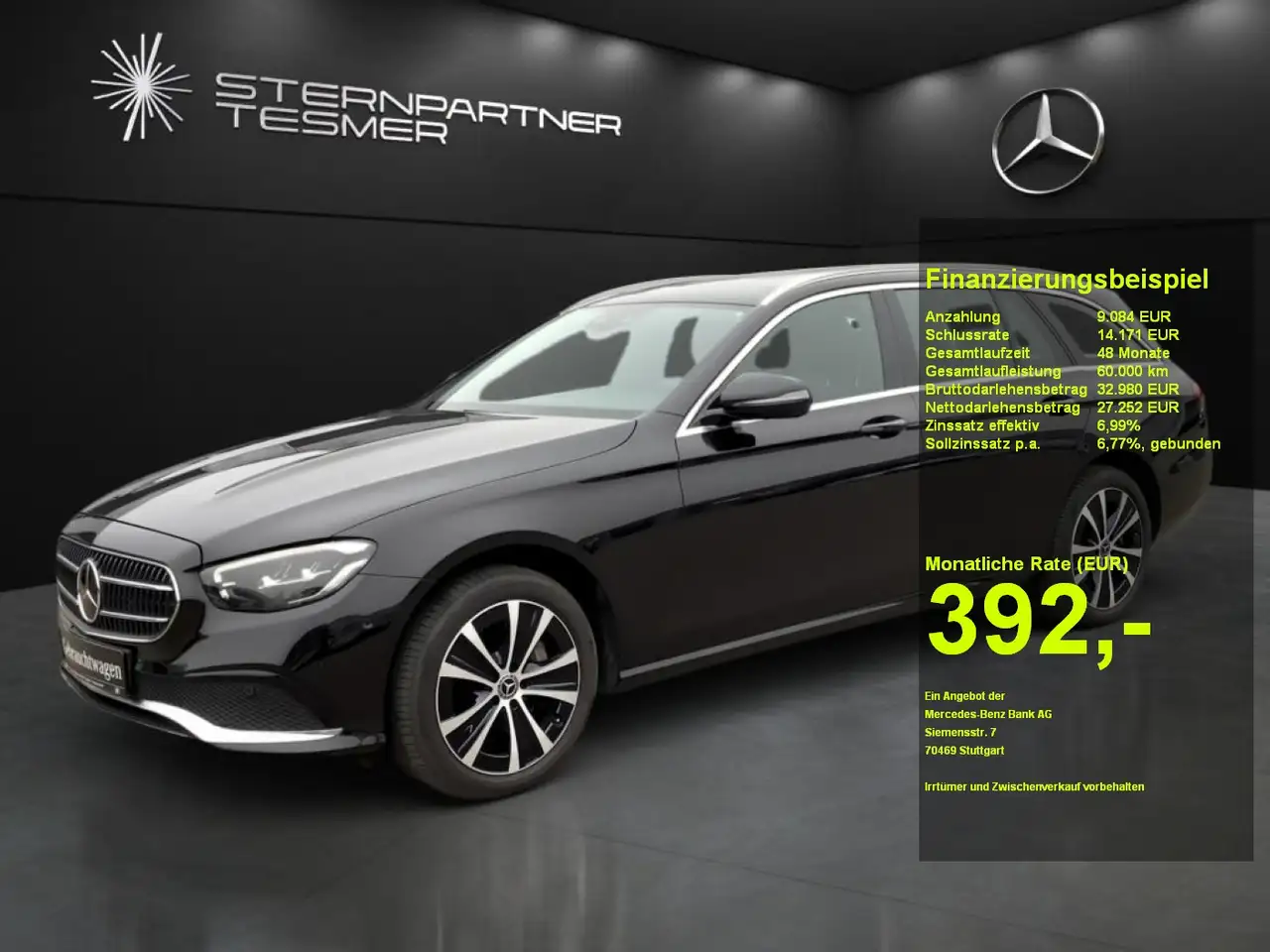 E 300de 4M T Avantgarde RFK AHK Distr Pano MBUX
