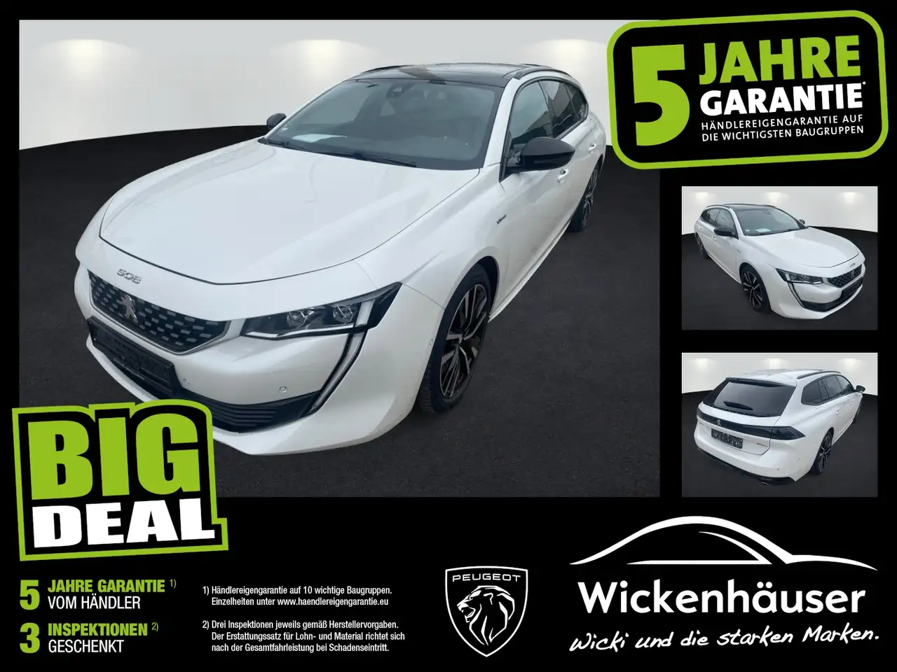508SW 225 PHEV GT Panorama Navi Kamera