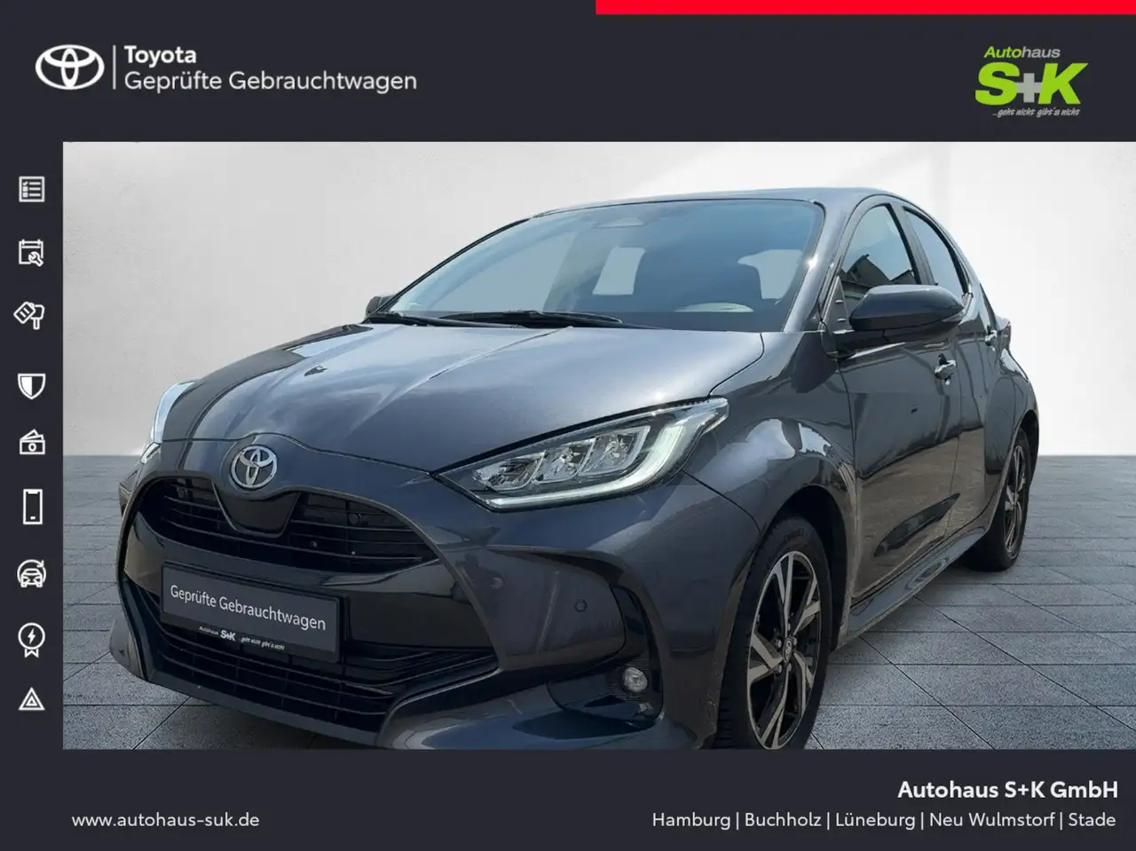 Yaris1.5 Hybrid Team D*CARPLAY+SAFETYSENSE+LED+PDC***