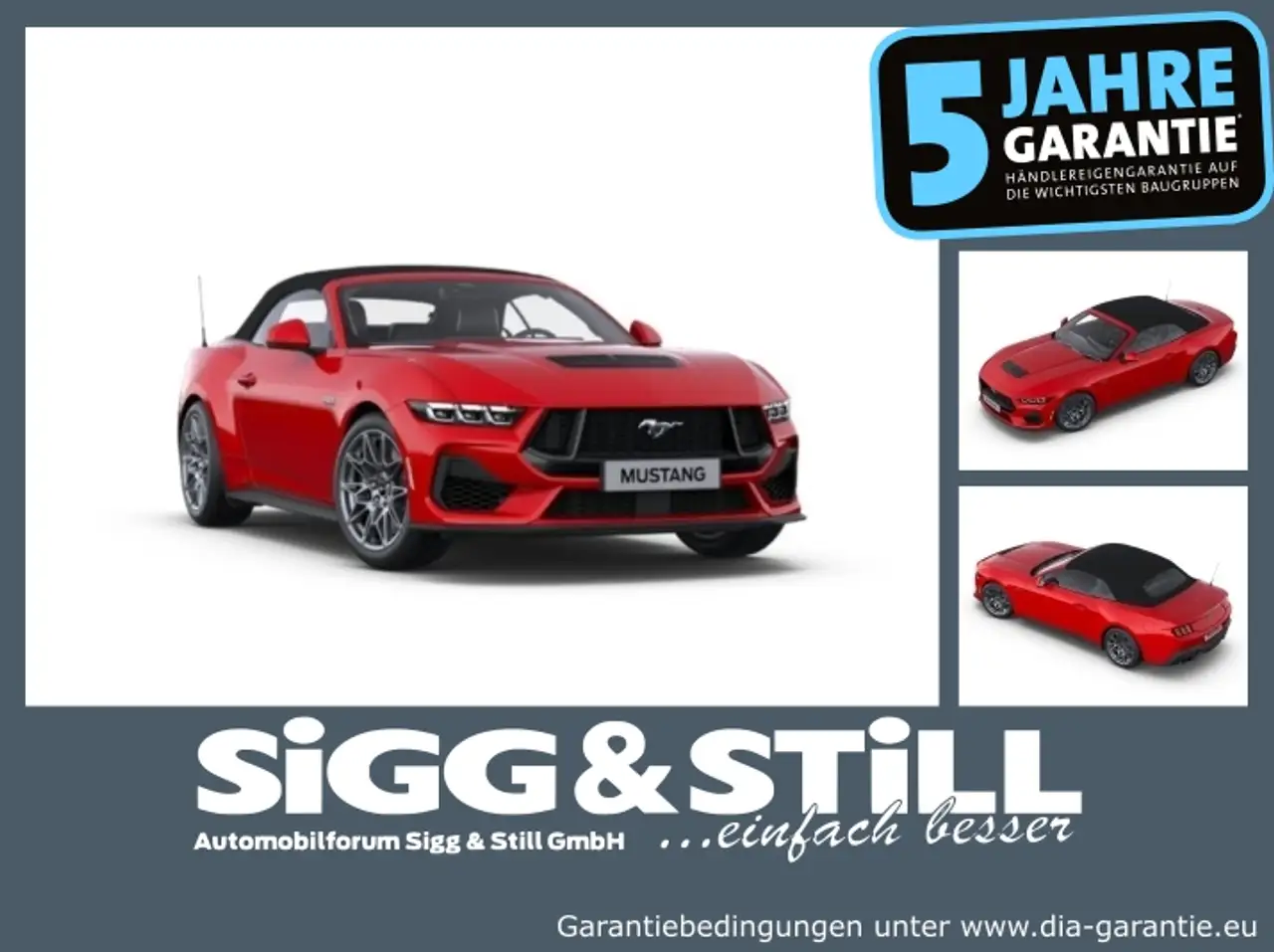 MustangConvertible GT 5.0 IACC*B&O*BLIS*CAM*LED
