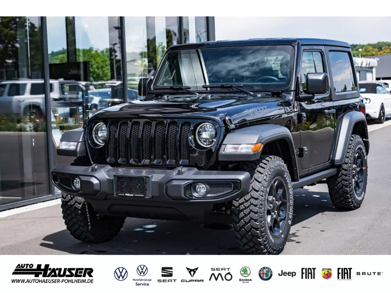 WranglerWILLYS 3.6 V6 eTorque AT8 4x4 AHK NAVI LED LEDER S